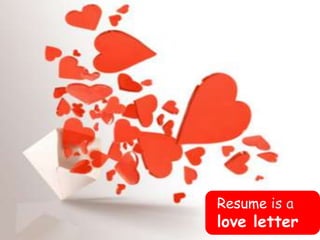 Resume isa love letter