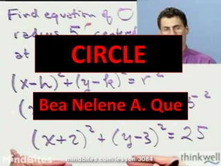 CIRCLEBea Nelene A. Que