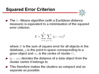 Squared Error Criterion
 