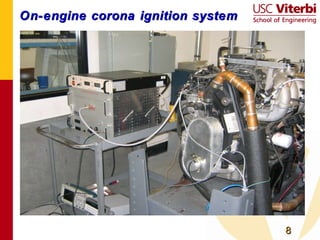 On-engine corona ignition system 