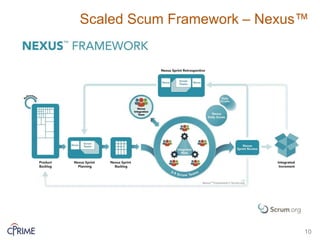 10
Scaled Scum Framework – Nexus™
 