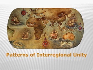 Patterns of Interregional Unity

                                  1
 