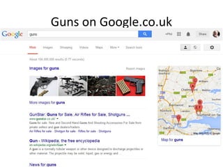 Guns on Google.co.uk
 