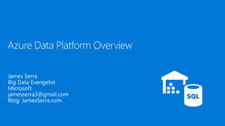 Azure data platform overview