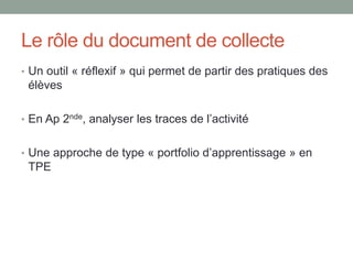 1. La technique du 3QOCP est plus difficile à utiliser par les élèves
que ne le pensent la majorité des professeurs documentalistes.
2. Le thésaurus n’est pas plus difficile à utiliser que le 3QOCP
contrairement à ce que pense la majorité des professeurs
documentalistes.
3. Ce qui semble déterminant pour rendre l'outil accessible : le
nombre d’heures consacrées à la formation.
Pour 75 % des personnes qui ont
mené des séances de 3 heures ou
plus, ces séances ont été utiles aux
élèves
Conclusion
0%
10%
20%
30%
40%
50%
60%
70%
80%
90%
100%
Utile Peu utile NSP
Evaluation de l'utilité des séances en fonction du
nombre d'heures passées
3 heures
2 heures
1 heure
 