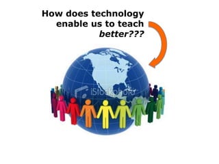 How does technology
  enable us to teach
           better???
 