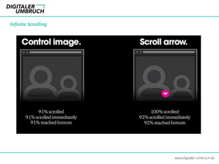 Infinite Scrolling
www.digitaler-umbruch.de
 