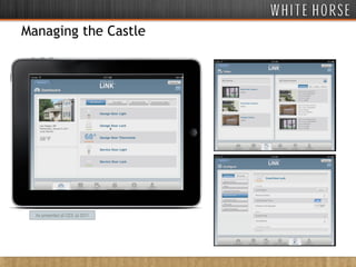 Managing the Castle As presented at CES Ja 2011 