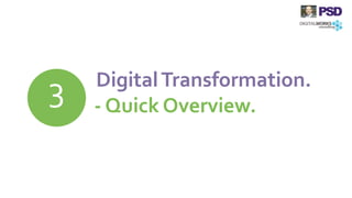 DigitalTransformation.
- Quick Overview.
3
 