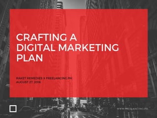 Crafting a Digital Marketing Plan