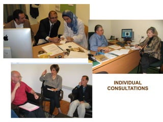 INDIVIDUAL
CONSULTATIONS
 