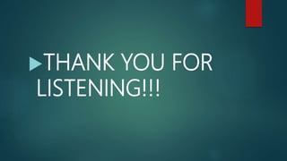 THANK YOU FOR
LISTENING!!!
 