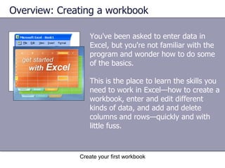Lesson 1: Meet the workbook