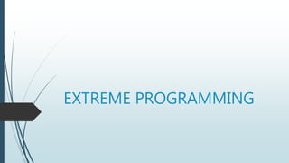 EXTREME PROGRAMMING
 