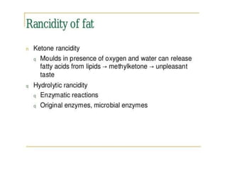 Factors causing spoilage