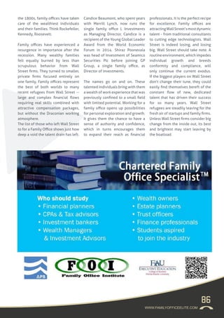 Family Office Elite Magazine Summer 15