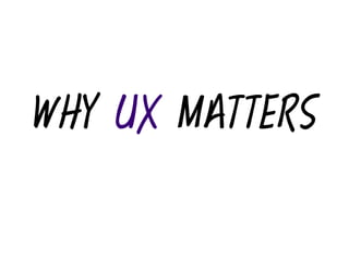 UX Basics & The ROI Of UX