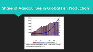 Share of Aquaculture in Global Fish Production
 