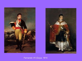 Fernando VII (Goya. 1814 