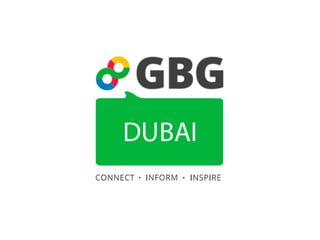 Google Business Group Dubai (GBGdxb) - CONNECT - INFORM - INSPIRE