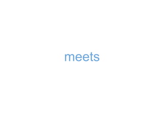 meets
 