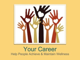 Your Career
Help People Achieve & Maintain Wellness
 