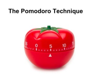 The Pomodoro Technique

 