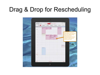 Drag & Drop for Rescheduling

 