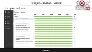 В ИДЕАЛЬНОМ МИРЕ
>> pytest rnd.tests/
 