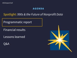 GuideStar Impact Call