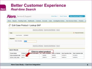 Better Customer Experience Real-time Search Click to select product 