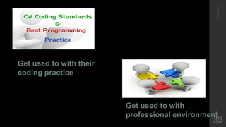 Get used to with 
professional environment 
Get used to with their 
coding practice 
11/21/2014 
32 
 