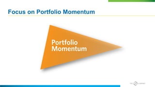 Focus on Portfolio Momentum
 