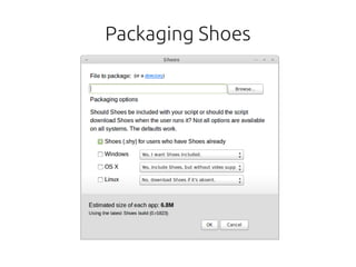 Packaging Shoes
 