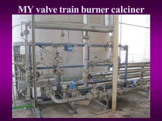 MY valve train burner calciner
 