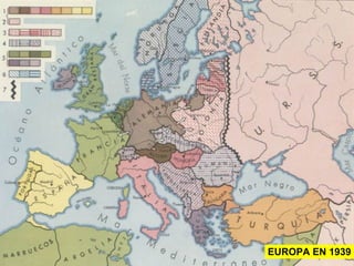 EUROPA EN 1939 