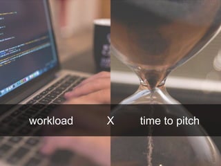 workload time to pitchX
 