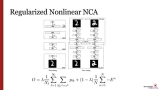 Regularized Nonlinear NCA
 