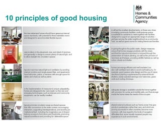 10 principles of good housing
 