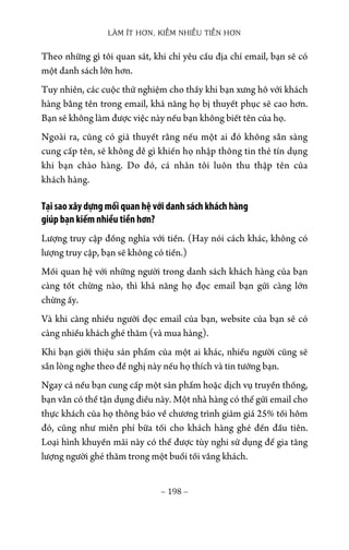 Lam it hon kiem tien nhieu hon - ebook