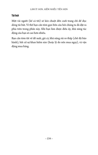 Lam it hon kiem tien nhieu hon - ebook