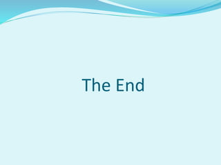 The End
 