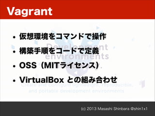 Composer
依存
・ライブラリA 
・ライブラリB

PHPシステム

(c) 2013 Masashi Shinbara @shin1x1

 