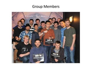 Group Members
 