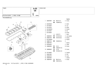 RPE200006694.png
3688796M1 51 M8x70 mmK
704858A1(5)3
Screw
6503095M2 62 Shaft
6513400M1 123 Cup
6513401M1 124 Skate
6513402M91 65 Rocker
6513403M1 126 Nut
6513404M1 127 Screw
18 A-05 07 34 Head
3688950M1 39 707347A1(3)3 Lock washer
3689037M1 610 705197A1(6)3 Spring
6513405M91 611 Rocker
3688871M1 512 705039A1(5)3
3688872M1 113 Spacer
6525644M1 314 Cable
3688609M1 1215 371311
704622A1(12)3
Screw
3688860M1 1215 371302
707345A1(12)3
Screw
6513406M1 616 Support
3688756M1 1217 Rod
3689067M1 1218 Lever
3689039M1 119 Gasket
3688945M1 320 M6x16 mmK
704572A1(3)3
Screw
X7.6 Tier 4i (2013- ) - RPE2 - X7.660 - 6522062M3McCormick_Ne
w
 