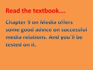 Read the textbook….
 