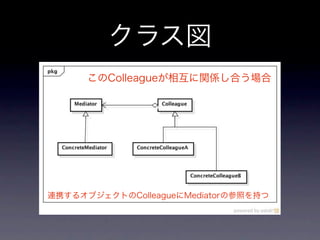 java-ja 第1回 チキチキ『( ゜ェ゜)・;’.、ゴフッ』 - Mediator