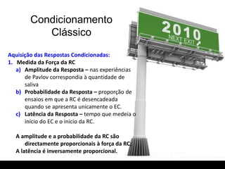 Aprendizagem com Recurso a Símbolos e RepresentaçõesAprendizagem ImplícitaNa perspectiva da mente como estrutura de Processamento da Informação, poderíamos pensar que os processos mentais seriam conscientes.No entanto, algumas aprendizagens, tal como algumas memórias, não implicam a consciência verbalizável do que é aprendido.