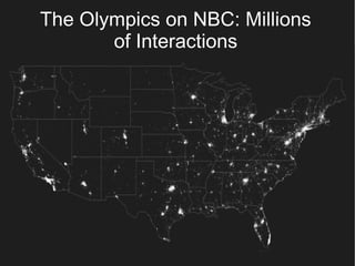 The Olympics on NBC: Millions
       of Interactions
 