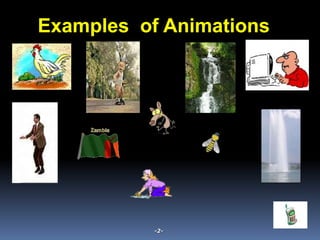 -2-
Examples of Animations
 